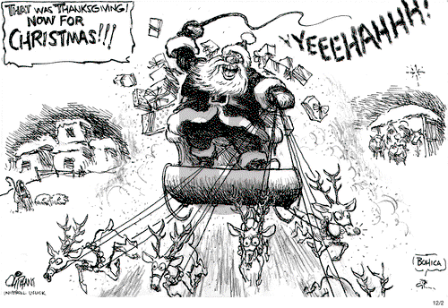 Pat Oliphant on Monday December 2, 2013 Comic Strip