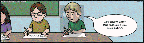 F Minus on Thursday October 29, 2015 Comic Strip