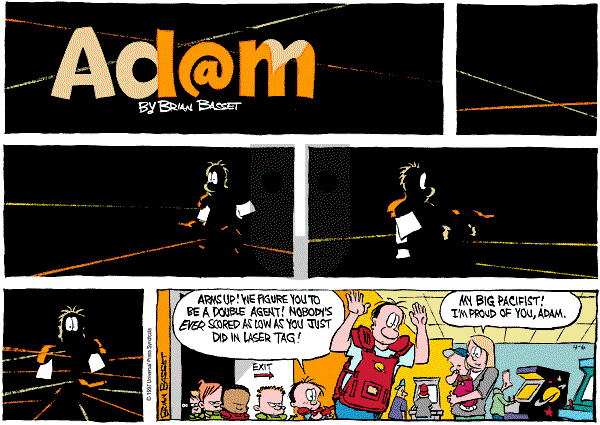 Adam@Home on Sunday April 6, 1997 Comic Strip