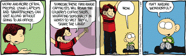 The Buckets on Saturday February 5, 2011 Comic Strip