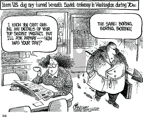 Stuart Carlson on Tuesday March 6, 2001 Comic Strip