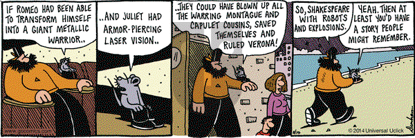 Overboard on Thursday August 14, 2014 Comic Strip