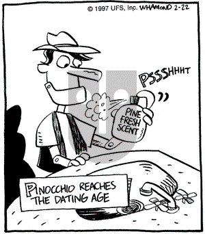 Reality Check on Saturday February 22, 1997 Comic Strip