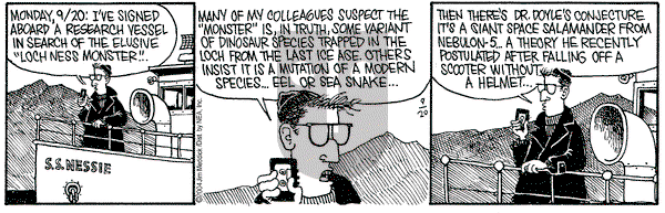 Monty on Monday September 20, 2004 Comic Strip