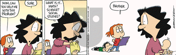 Baby Blues on Monday January 23, 2012 Comic Strip