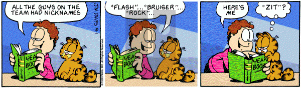 Garfield on Tuesday September 1, 1992 Comic Strip