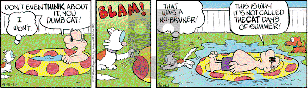 Drabble on Monday August 31, 2015 Comic Strip