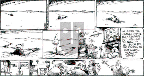 Non Sequitur on Sunday December 6, 1992 Comic Strip