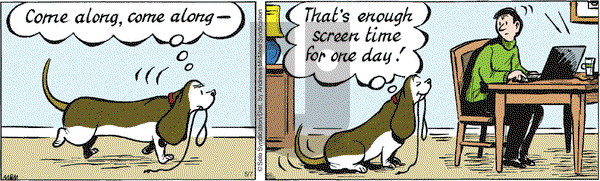 Fred Basset on Friday May 7, 2021 Comic Strip