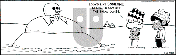 FoxTrot on Saturday February 15, 2003 Comic Strip