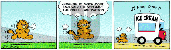 Garfield on Wednesday February 23, 1983 Comic Strip