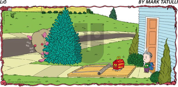 Lio on Sunday December 10, 2017 Comic Strip