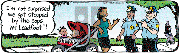 JumpStart on Saturday August 24, 2019 Comic Strip