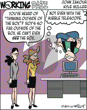 Working Daze on Saturday January 6, 2007 Comic Strip