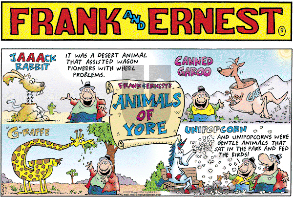 Frank and Ernest on Sunday January 21, 2007 Comic Strip