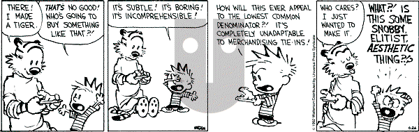 Calvin and Hobbes - Friday June 26, 1992 Comic Strip