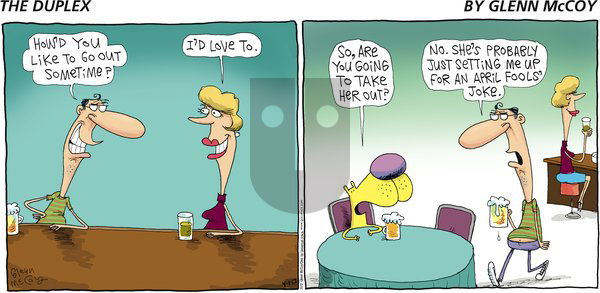 The Duplex on Sunday April 1, 2012 Comic Strip