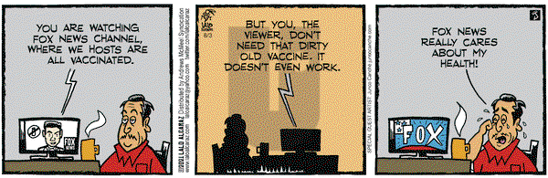 La Cucaracha on Tuesday August 3, 2021 Comic Strip