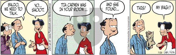 Baldo on Thursday July 26, 2012 Comic Strip