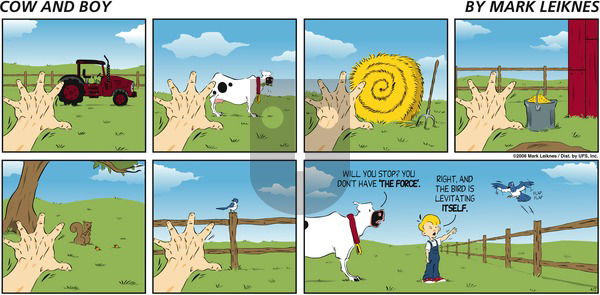 Cow and Boy Classics on Sunday April 2, 2006 Comic Strip