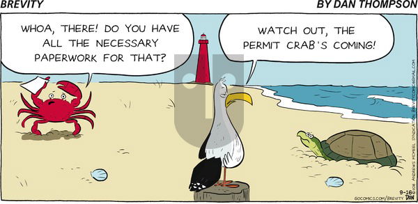 Brevity on Sunday September 16, 2018 Comic Strip