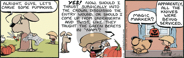 DeFlocked on Wednesday October 22, 2008 Comic Strip