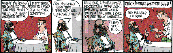 Monty on Friday March 25, 2016 Comic Strip