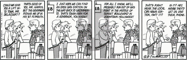 Doonesbury on Thursday June 7, 1979 Comic Strip
