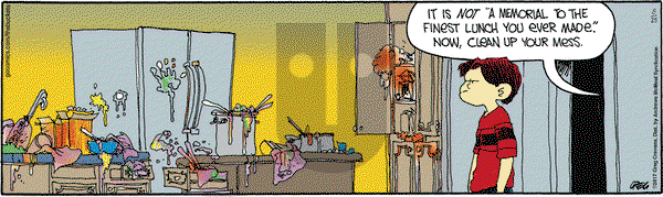 The Buckets on Friday August 25, 2017 Comic Strip