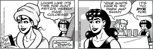 Nancy on Friday June 21, 2002 Comic Strip