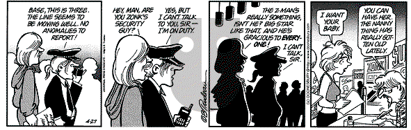 Doonesbury on Saturday April 27, 1996 Comic Strip