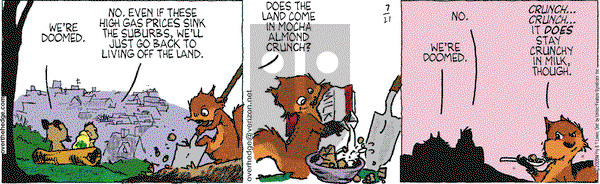 Over the Hedge on Monday July 21, 2008 Comic Strip