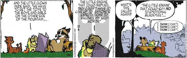 Over the Hedge on Thursday October 2, 2008 Comic Strip