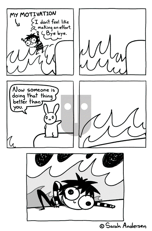 Sarah's Scribbles on Saturday April 20, 2019 Comic Strip