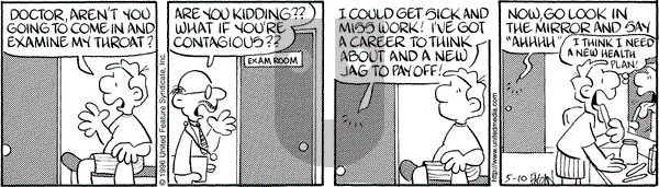 Drabble on Friday May 10, 1996 Comic Strip