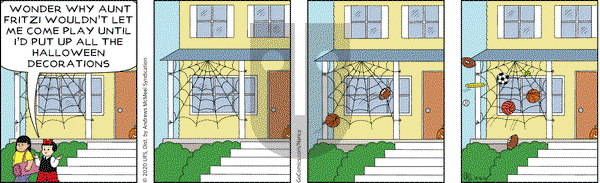 Nancy on Friday October 16, 2020 Comic Strip