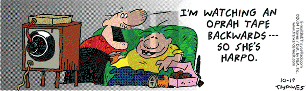 Frank and Ernest - Tuesday October 19, 2004 Comic Strip