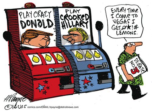 Henry Payne on Friday October 21, 2016 Comic Strip