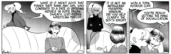 9 Chickweed Lane on Friday November 9, 2001 Comic Strip