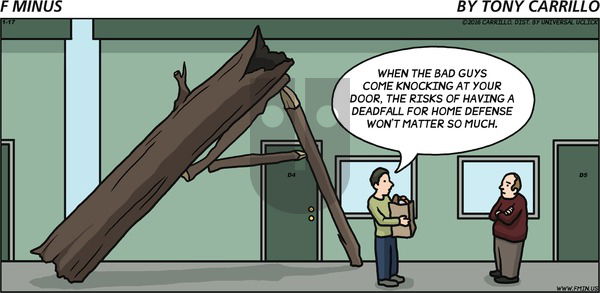 F Minus on Sunday January 17, 2016 Comic Strip