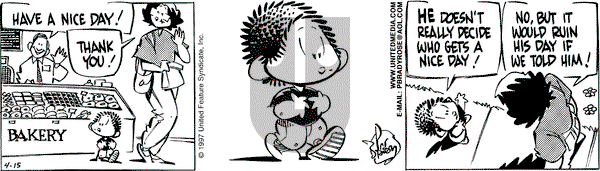 Rose is Rose on Tuesday April 15, 1997 Comic Strip