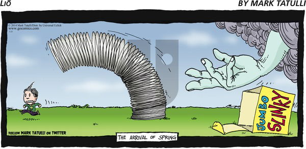 Lio - Sunday March 23, 2014 Comic Strip