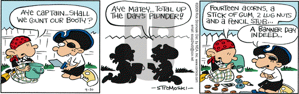 Soup to Nutz - Old on Wednesday September 30, 2009 Comic Strip