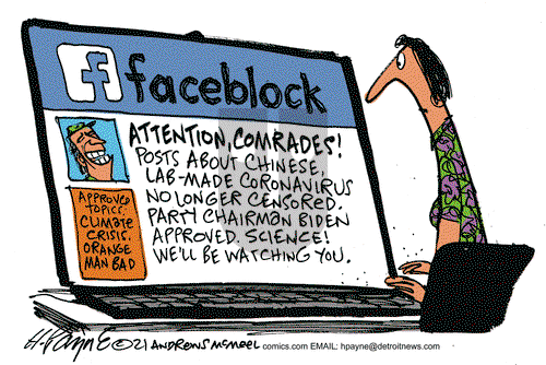 Henry Payne on Thursday May 27, 2021 Comic Strip