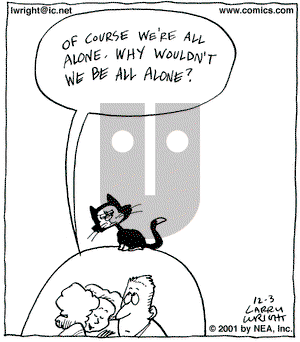 Kit 'N' Carlyle on Monday December 3, 2001 Comic Strip