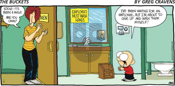The Buckets on Sunday July 28, 2019 Comic Strip