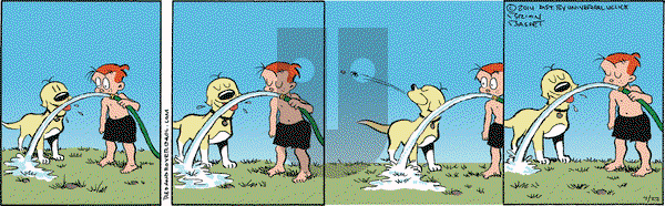 Red and Rover on Tuesday July 22, 2014 Comic Strip