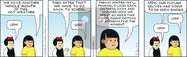 Nancy on Monday August 5, 2019 Comic Strip