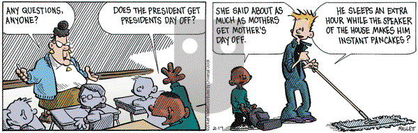 Frazz on Monday February 17, 2014 Comic Strip