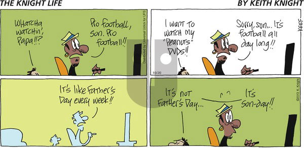The Knight Life on Tuesday May 20, 2025 Comic Strip